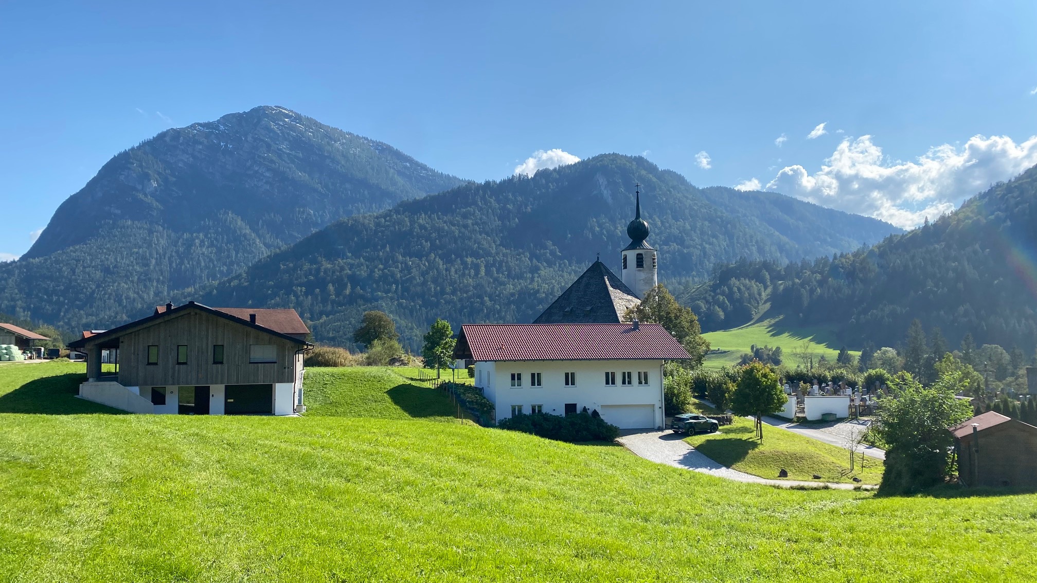 Landhaus in traumhafter Landschaft