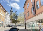 Blick zum Maxplatz Traunstein