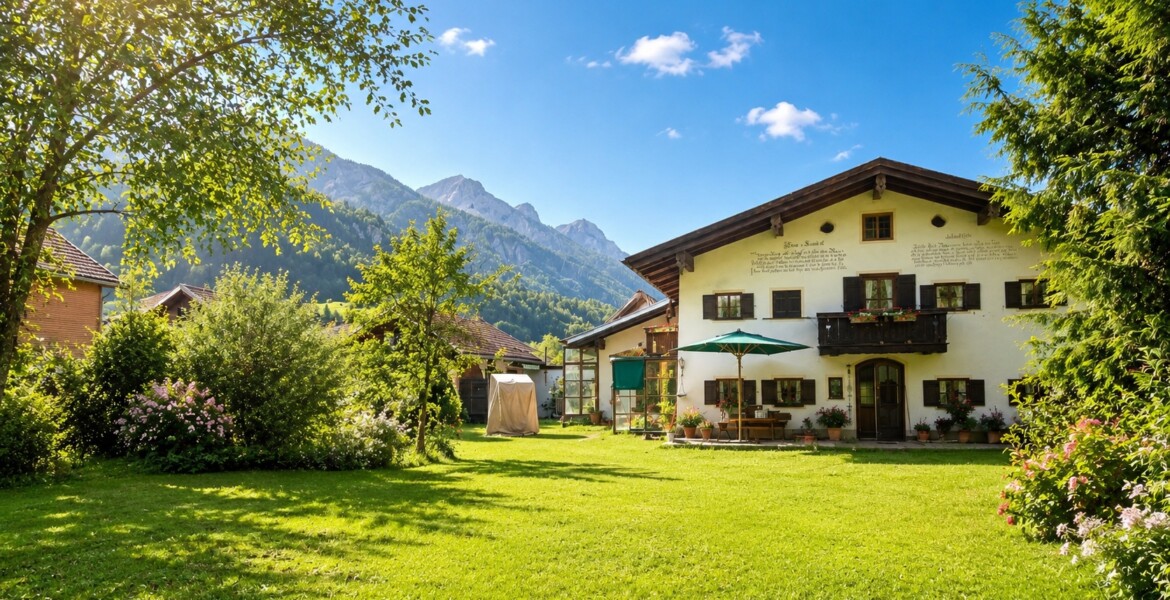 Denkmalgeschütztes Bauernhaus in Inzell