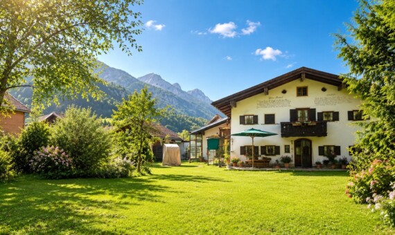 Denkmalgeschütztes Bauernhaus in Inzell